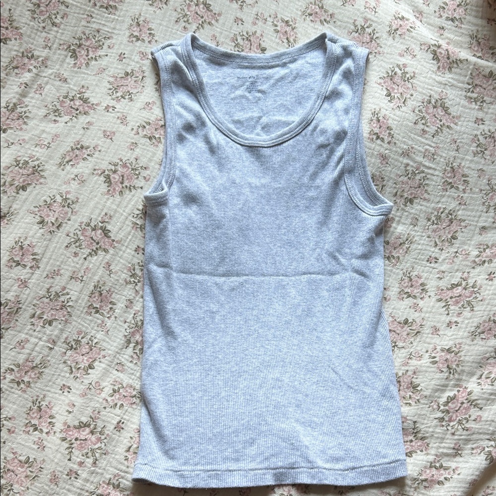 Women's Soft Gray Brandy Melville Tank Top